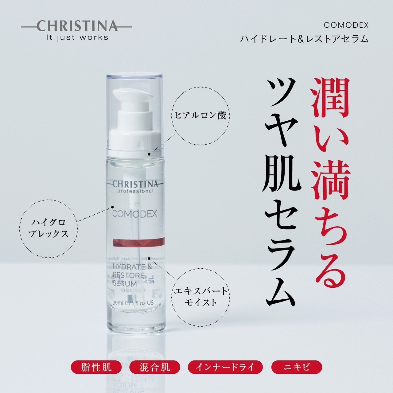 CHRISTINA JAPAN OFFICIAL HP / ハイドレート&レストアセラム