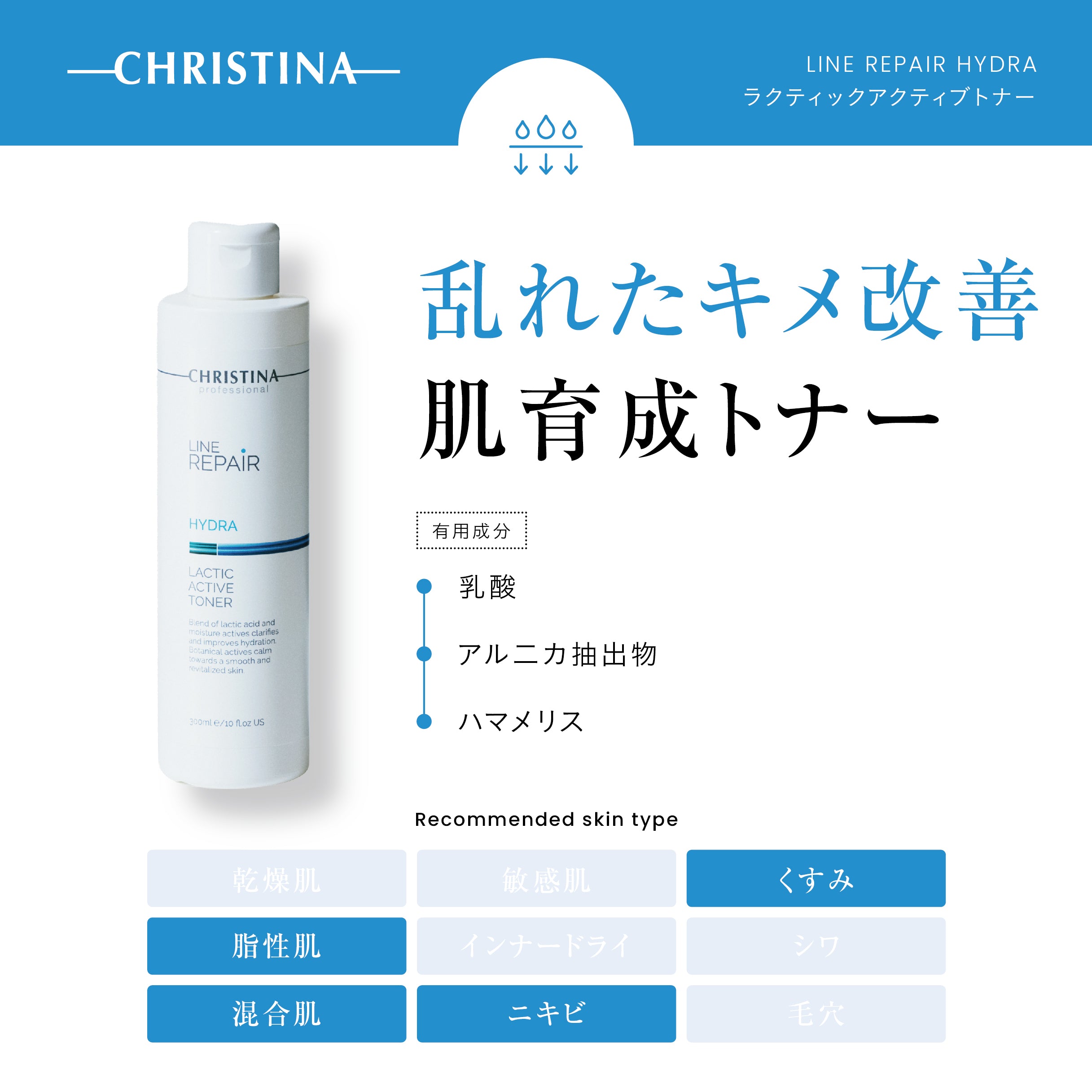 クリスティーナ ハイドラ ラクティックナイトリペア 60ml✕2本セット 公式】 クリスティーナ ジャパン
